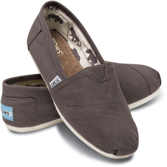 Toms Shoes - Classic TOMS Ash Canvas